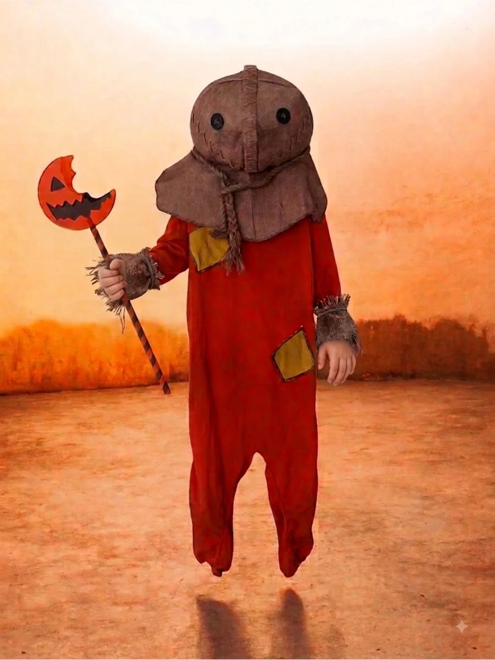 Trick 'R Treat Sam Kids Costume Size small